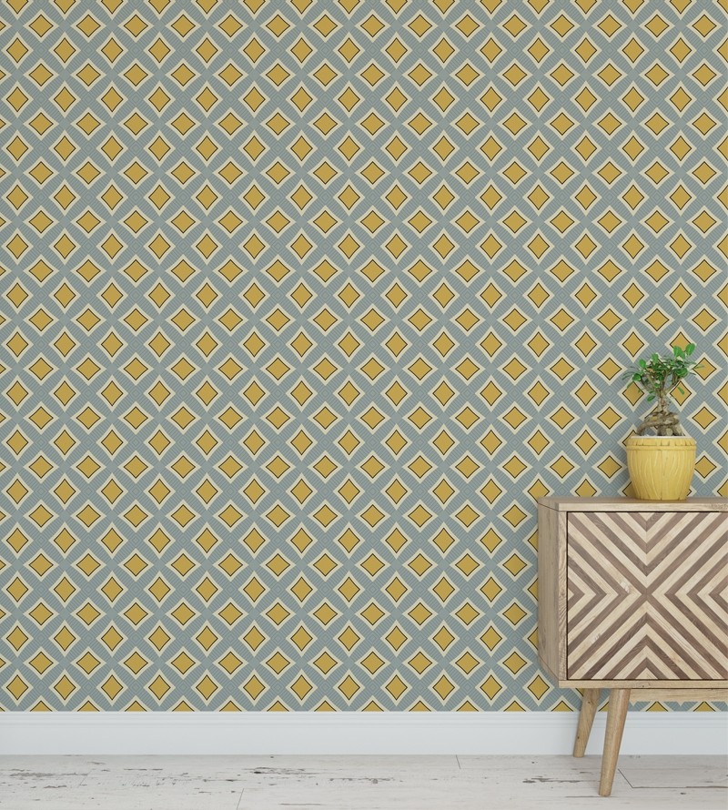Papel de parede Com Cores Leves e Belas Formas- Geométrico 454