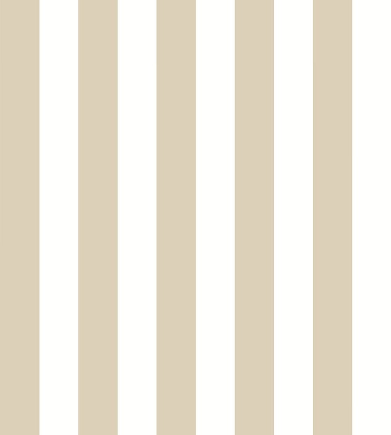Papel de parede com listras bege e branco - Listrado 1028