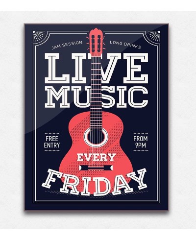 Poster decorativo Friday