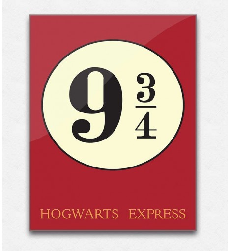 Poster decorativo plataforma 9 3/4