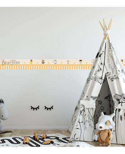 Border A Bela e a Fera Listras Border A Bela e a Fera Listras