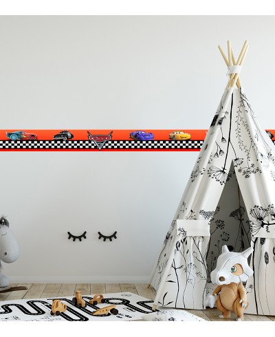 Border Disney Carros Corrida