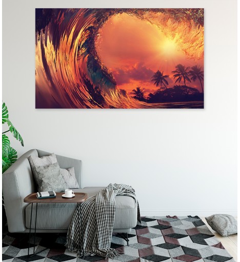 Painel Fotográfico Onda