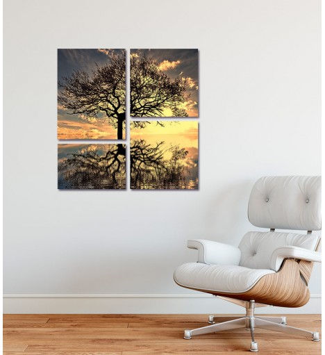 Quadros Compostos Modelo Árvore Espelhada