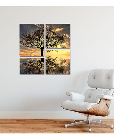 Quadros Compostos Modelo Árvore Espelhada Quadros Compostos Modelo Árvore Espelhada