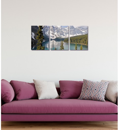 Quadros Compostos Modelo Paisagem Montanhas