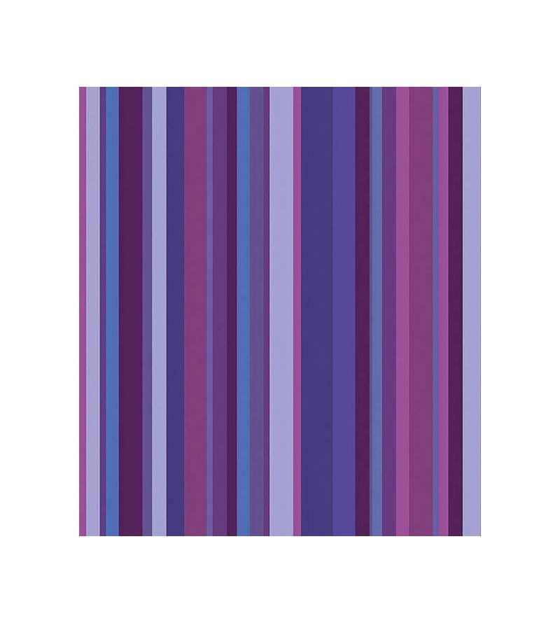 Papel de parede com listras em tons de roxo, azul, e vinho - Listrado 60