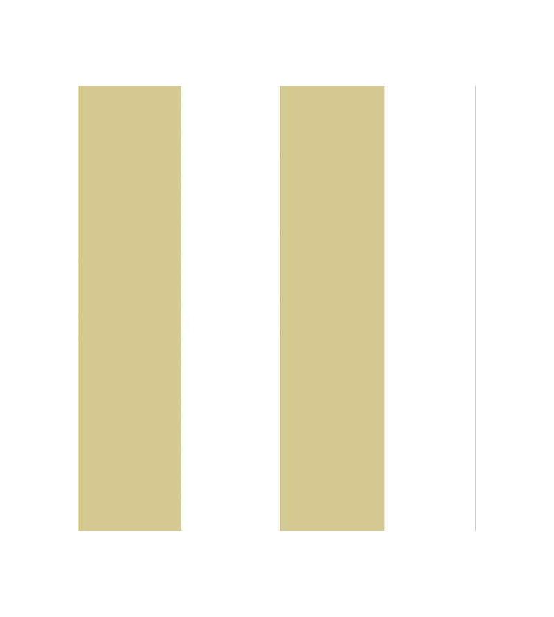 Papel de parede com listras mostarda e brancas - Listrado 87