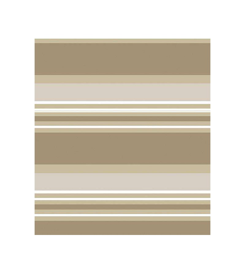 Papel de parede com listras em tons de marrom, bege e cinza - Listrado 126