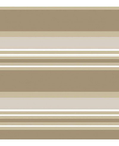 Papel de parede com listras em tons de marrom, bege e cinza - Listrado 126