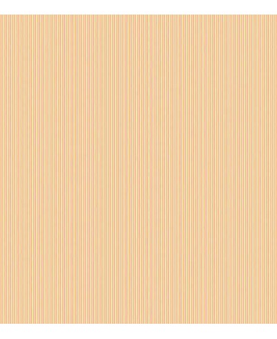 Papel de parede listrado bege e laranja
