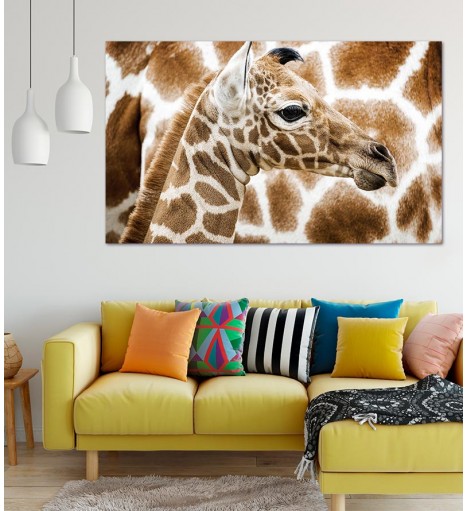 Painel Fotográfico Girafa