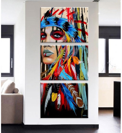 Quadros Compostos Modelo India Apache