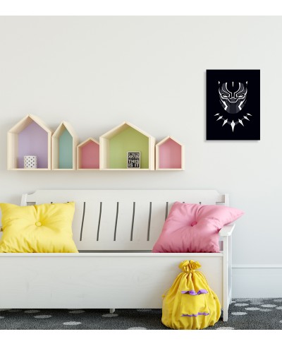 Quadro Decorativo Pantera Negra