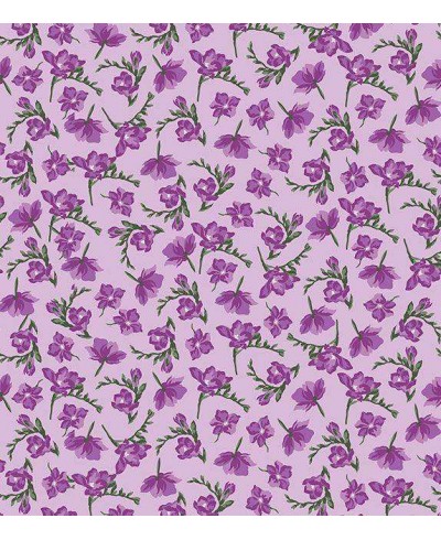 Papel de parede com flores em roxo detalhes verde musgo, fundo em rosa - Luxury 13 Papel de parede com flores em roxo detalhes verde musgo, fundo em rosa - Luxury 13