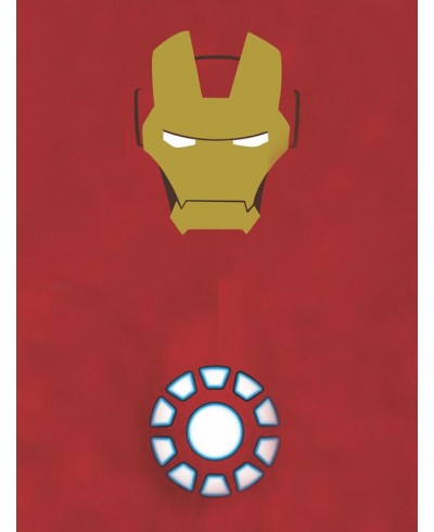 Quadro Decorativo Tony Stark - Homem de Ferro Quadro Decorativo Tony Stark - Homem de Ferro