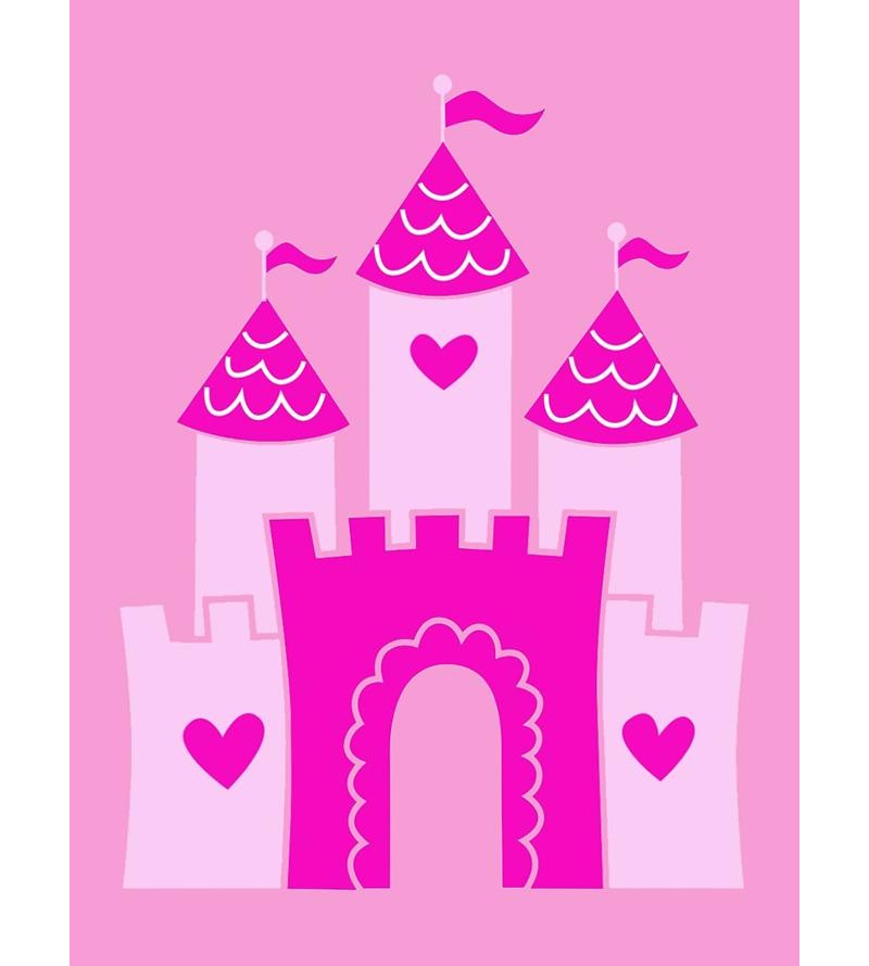 Quadro Decorativo Castelo Princesa