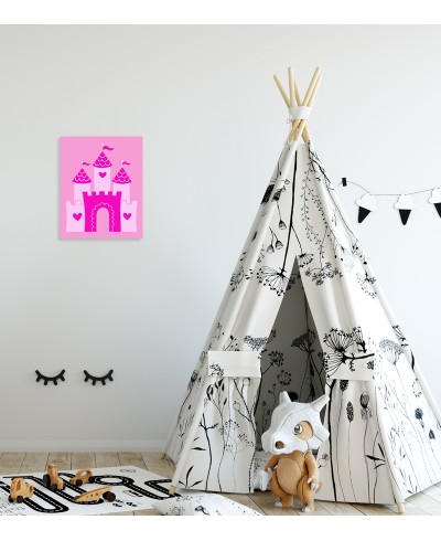 Quadro Decorativo Castelo Princesa