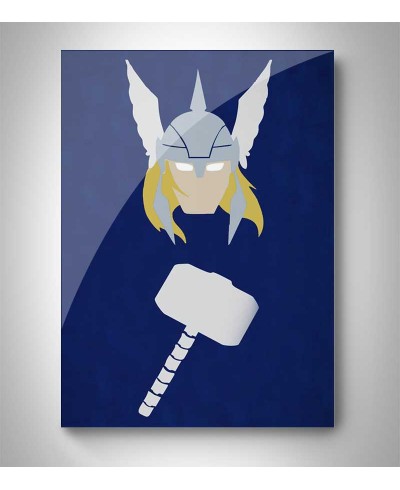 Quadro Decorativo Thor Logo Quadro Decorativo Thor Logo
