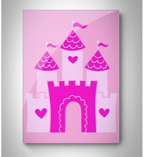 Quadro Decorativo Castelo Princesa