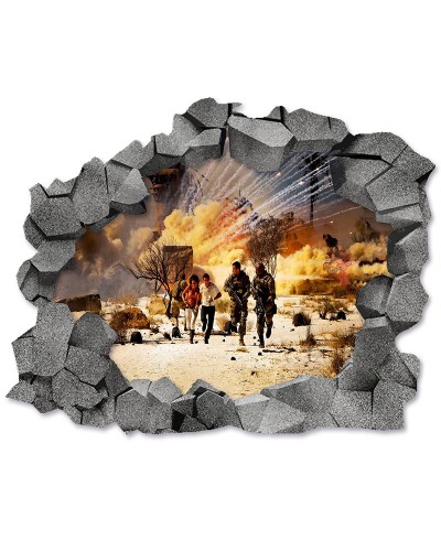 Adesivo 3D Transformers - A Vingança dos Derrotados