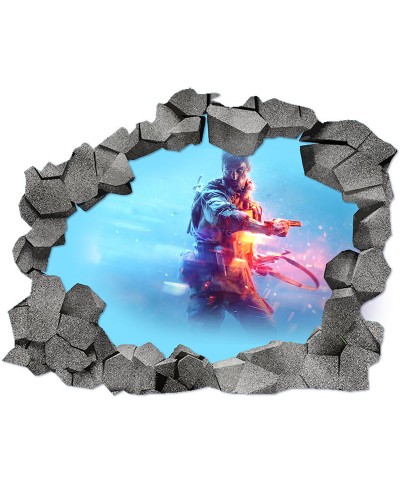 Adesivo 3D Battlefield