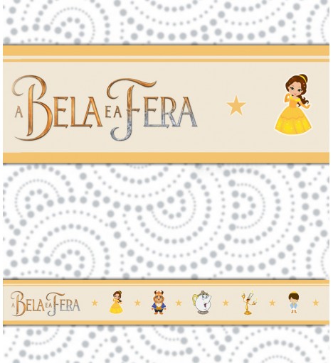 Border A Bela e a Fera Baby