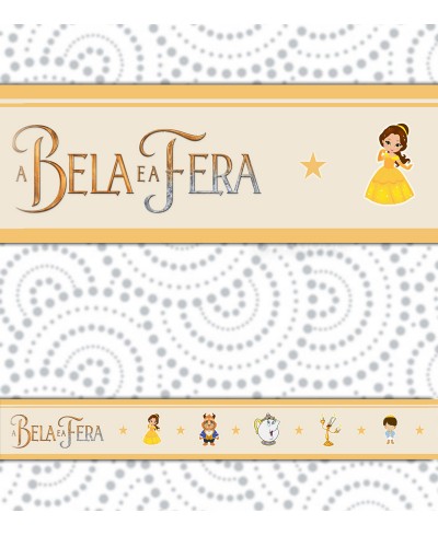 Border A Bela e a Fera Baby Border A Bela e a Fera Baby