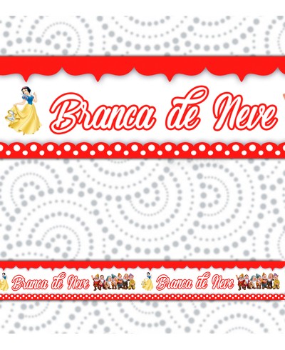Border Branca de Neve e os Sete Anões Border Branca de Neve e os Sete Anões