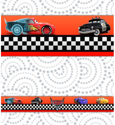 Border Disney Carros Corrida