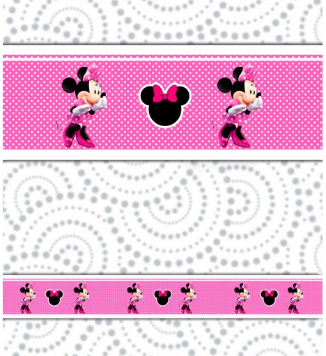 Border Minnie Rosa