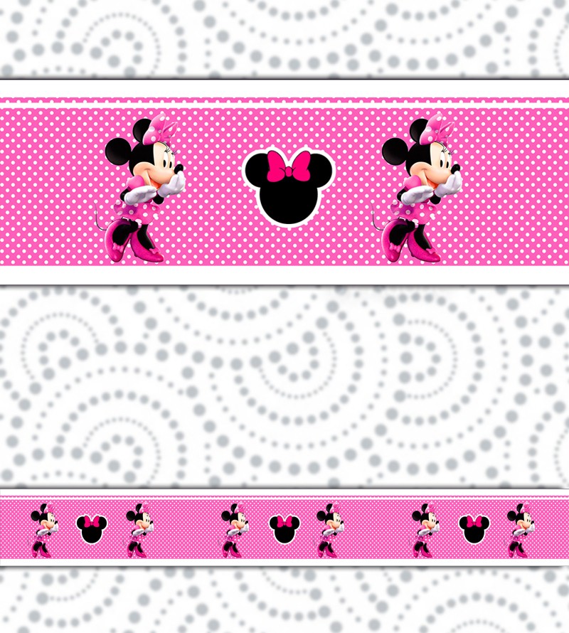 Border Minnie Rosa