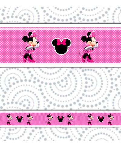 Border Minnie Rosa Border Minnie Rosa