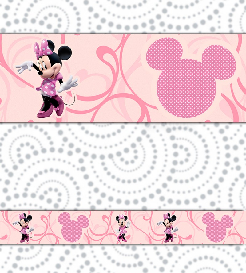 Border Minnie Rosa