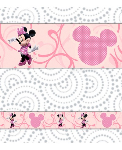 Border Minnie Rosa Border Minnie Rosa