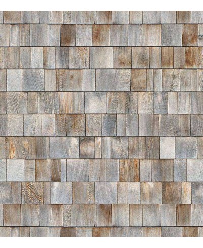 Papel de parede estilo madeira, modelo mosaico com madeira velhas em tons de cinza, marrom e bege - Madeira 06 Papel de parede estilo madeira, modelo mosaico com madeira velhas em tons de cinza, marrom e bege - Madeira 06