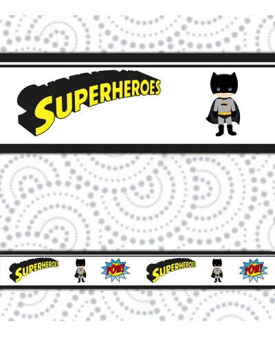 Border Heróis Batman Baby Border Heróis Batman Baby
