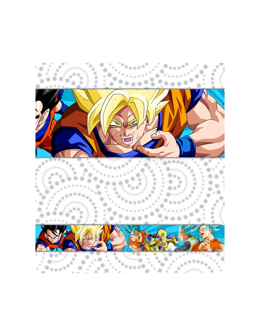Border Dragon Ball Papel E Parede