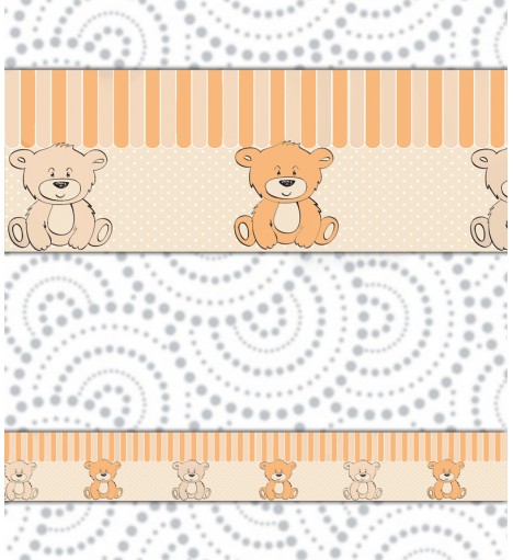 Border Ursinho Baby Listras