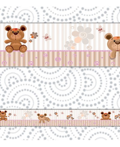 Border Ursinho Flores Border Ursinho Flores