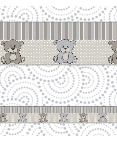 Border Baby Urso em Tons Escuros