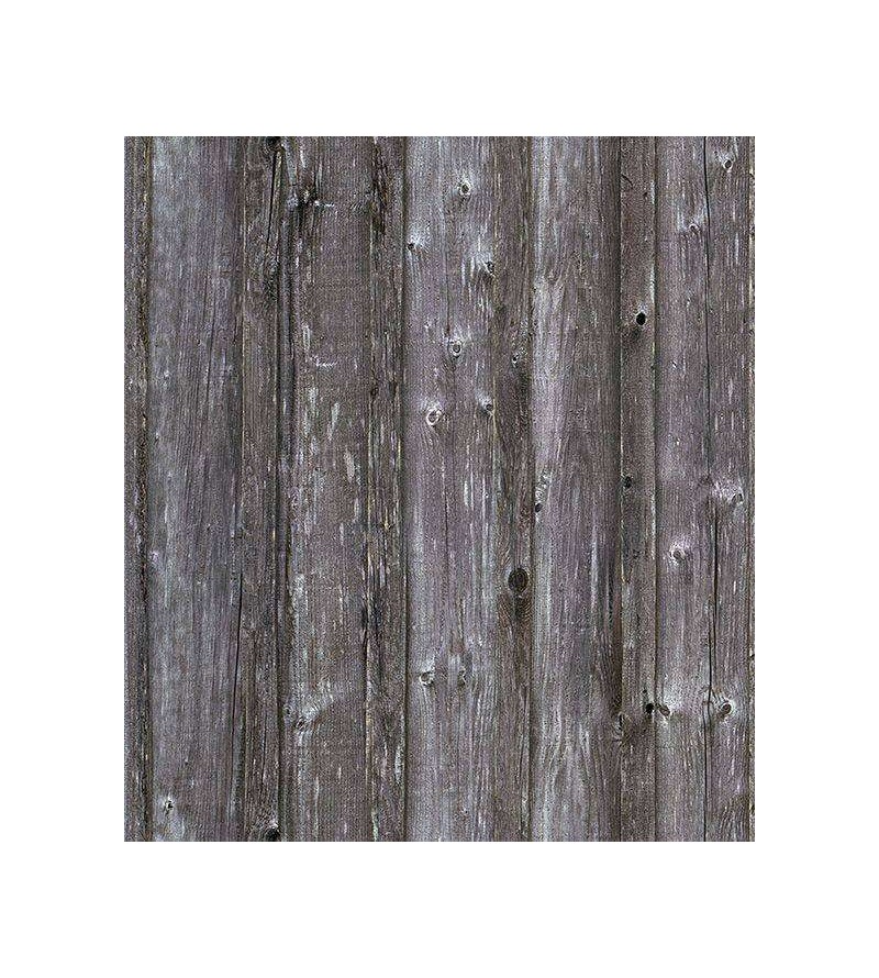 Papel de parede estimo madeira, modelo troncos velhos com predominância de tons cinza - Madeira 11