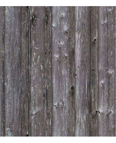 Papel de parede estimo madeira, modelo troncos velhos com predominância de tons cinza - Madeira 11