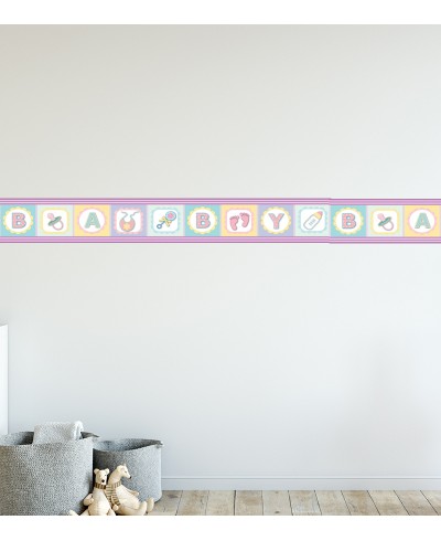 Border B.A.B.Y. Letras Border B.A.B.Y. Letras