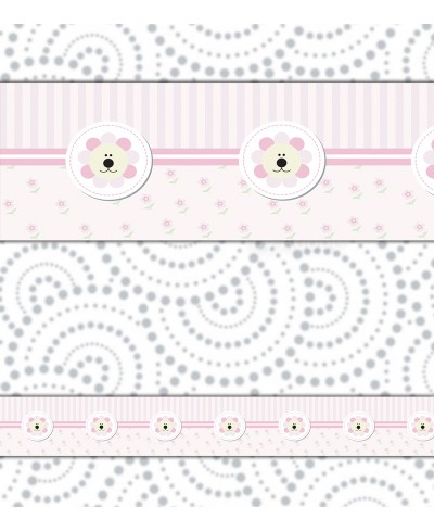 Border Urso Flor Border Urso Flor