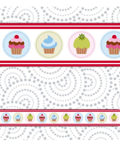 Border Cupcakes