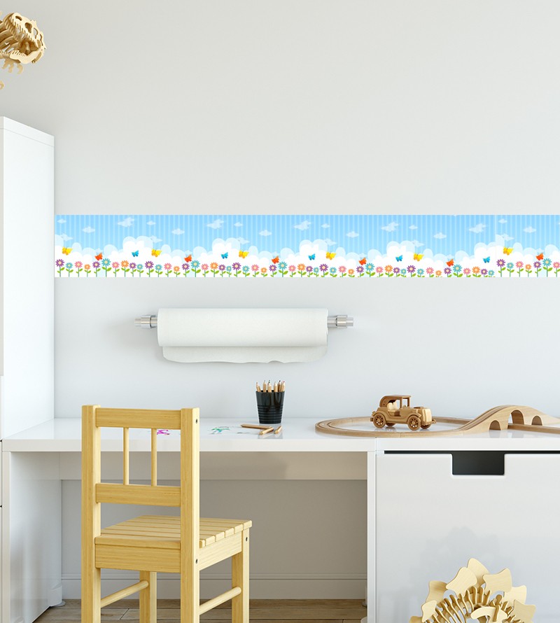 Border Flores e Borboletas