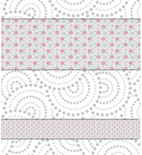 Border Faixa Pequenas Flores