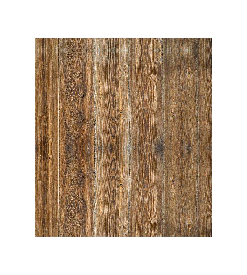 Papel de parede, estilo madeira rustica, com predominância de caramelo - Madeira 91