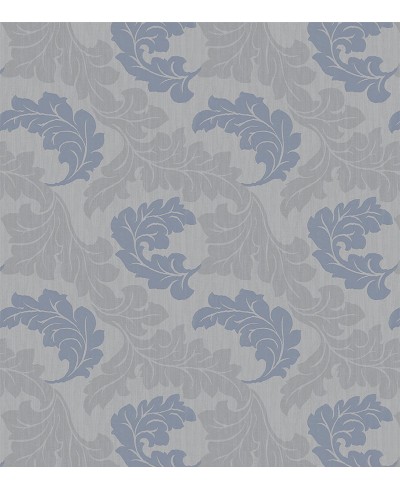 Papel de Parede Madrid em Tons de Cinza e Azul Papel de Parede Madrid em Tons de Cinza e Azul